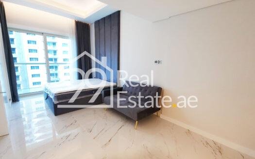 Full Marina View | Upgraded Studio | Modern and Spacious