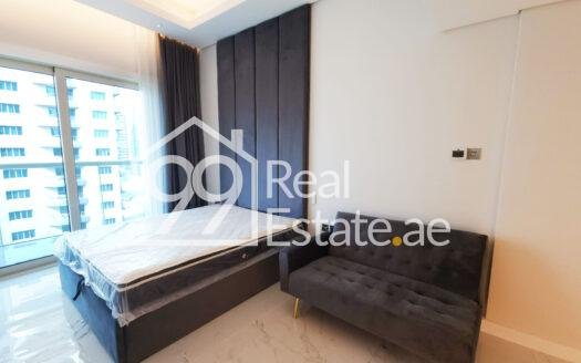 Full Marina View | Upgraded Studio | Modern and Spacious